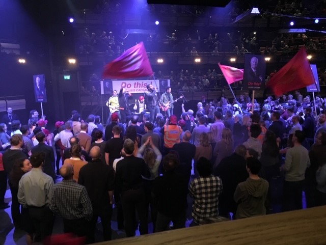 Stage photo of "Julius Caesar"